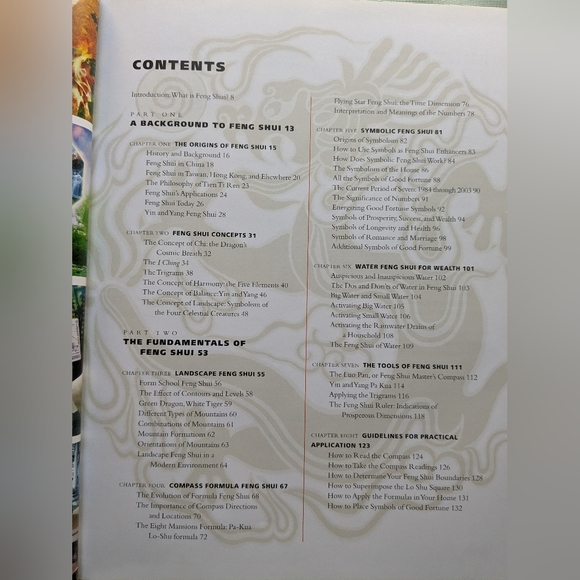 Feng Shui The Illustrated Encyclopedia 1999 Barnes & Noble Hardback Book R-1 - Picture 11 of 14